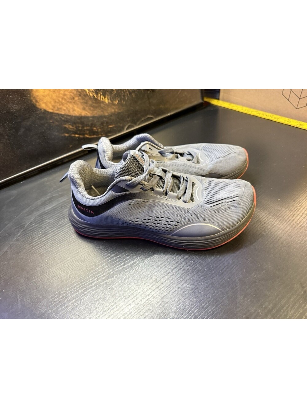 Whitin Minimalist Barefoot Athletic Shoes Men's EU 42 US M9Gray Lace Up - Picture 8 of 12